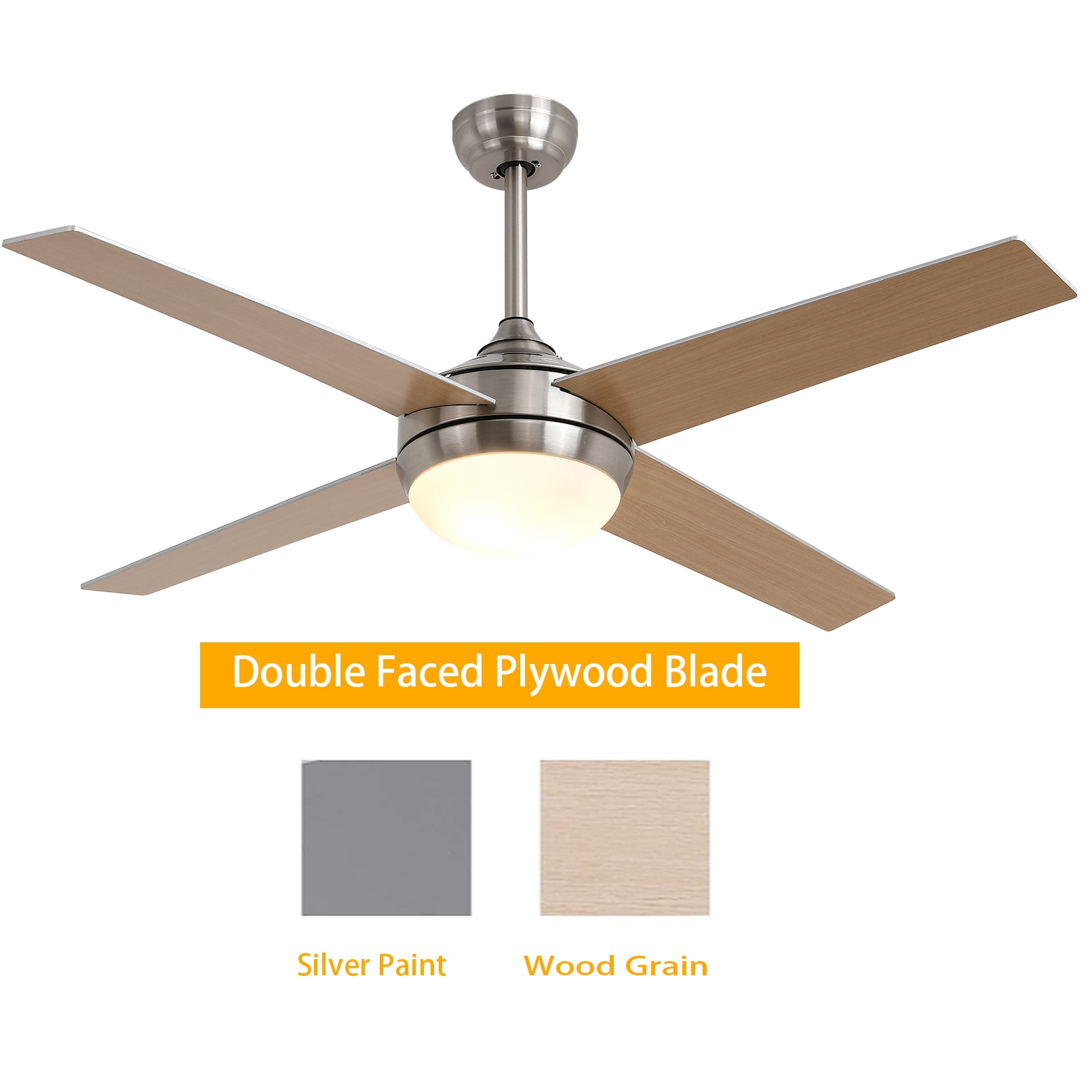 Buy Ceiling Fan Light Fixtures 52 Inch Ceiling Fans with Lights Remote