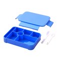 thumbnail image 1 of HBFAGFB Lunch Box Leakproof Portable Meal and Snack Packing Tool Food Storage Containers Black, 1 of 8