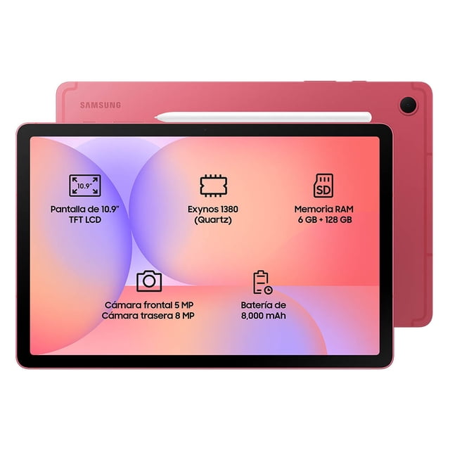 Tableta Samsung Galaxy S10 Lite 6GB_128GB Roja