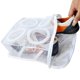 thumbnail image 1 of 2 bolsas de lavandería para lavar zapatos, secarlos, malla protectora, bolsa de almacenamiento con cremallera, 1 of 5