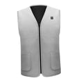 thumbnail image 4 of Chaleco eléctrico con calefacción USB Chaqueta de hombre Calentamiento Almohadilla térmica Calentador de cuerpo de invierno 3XL Sunnimix Chaleco con calefacción eléctrica, 4 of 7