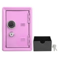 thumbnail image 2 of Children Money Box, Solid Durable Made Of Iron, Mini Money Box, For Kids Home Pink, 2 of 8