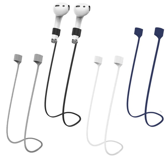 Correas magnéticas antipérdida para AirPods Ansumg, silicona colorida