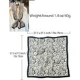 thumbnail image 3 of Dailyacc Hair Bandanas Scarf For Women Lightweight Fashion Neck Silk Satin Head Scarves For Sleeping Handbags Scarf, 3 of 10