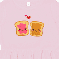 thumbnail image 4 of Inktastic Peanut Butter and Jelly Girls Toddler Dress, 4 of 5