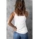 thumbnail image 5 of Camiseta sin mangas para mujer, camiseta sin mangas, ajuste holgado, Color puro, cómoda para citas y viajes, 5 of 6