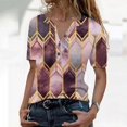 thumbnail image 1 of ICHUANYI Liquidación Mujer Verano Impresión Botones Manga Larga Casual Blusa Camiseta Jersey Camisas ICHUANYI WER202308246837, 1 of 9