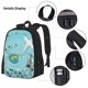 thumbnail image 3 of Balery Travelling on Airplane Mochila escolar 3 en 1 para niños: mochila resistente con lonchera térmica y estuche para lápices. Mochila escolar para niños y niñas., 3 of 7