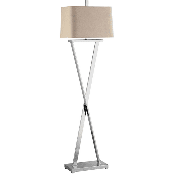 Floor Lamps 1 Light Fixtures With Chrome Finish Steel Material A 15 Bulb 18 Inch Wide 150 Watts Com Floor Lamps 1 Light Fixtures With, 150 Watt Standing Lamps