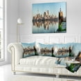 thumbnail image 3 of Designart Toronto City Skyline Panorama - Cityscape Photography Throw Pillow - 16x16, 3 of 5