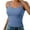 Blue, variant on SHITINN Camisoles V Neck Camisole for Women Women's Casual Camisole Tank Top Basic Solid Sleeveless Undershirt for Spring Summer Comfortable Layering with Jeans