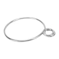 thumbnail image 1 of Marine Anchor Ring, Boat Anchor Ring Durable Wearable Silver Small Compact  For Outdoor, 1 of 8