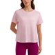 thumbnail image 1 of Remera CRZ YOGA de Algodón Pima Corte Relajado Rosa Fresa M, 1 of 5