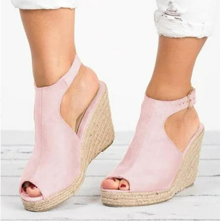 

Plus Size Platform Sandals Wedges Shoes for Women Heels Sandalias Mujer Summer Clog Womens Zapatos Mujer
