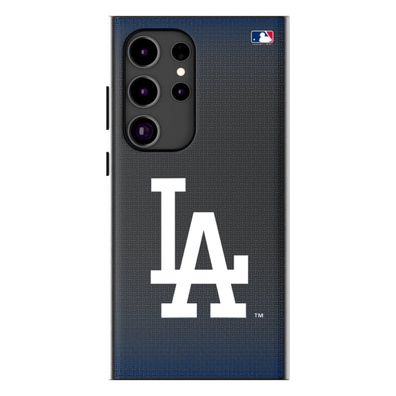 Keyscaper Los Angeles Dodgers Linen Galaxy Magnetic Bump Case
