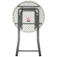 thumbnail image 3 of 32" Rhino Plastic Round Cocktail Bar Height Folding Table, 3 of 5