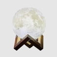 thumbnail image 1 of Lámpara de noche de luna 3d recargable #yg, 1 of 4