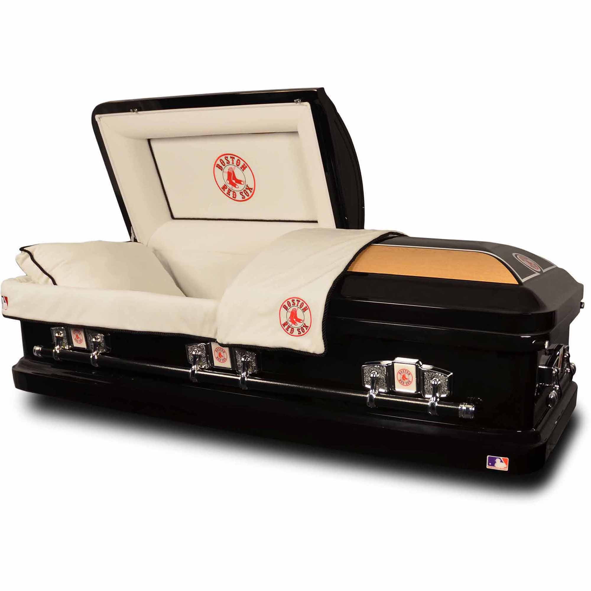 Official Major League Baseball Casket Boston Red Sox