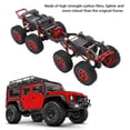 thumbnail image 4 of Rc Chassis, Carbon Fiber Low Center Gravity 8x8 Chassis Frame Replacement For Axial Scx24 Rc Car, 4 of 7