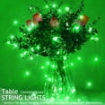 thumbnail image 5 of Battery Operated Fairy String Lights,15 Packs 20 LEDs 6.6FT Silver Copper Wire Starry String Light for DIY Bottle Jars Costume Wedding Party Easter Table Decorations (Green), 5 of 7