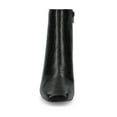 thumbnail image 3 of Journee Womens Haylinn Inside Zip Block Heel Booties, Widths Available, 3 of 8