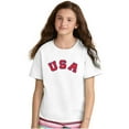 thumbnail image 3 of USA United States Patriotic 4th July Crewneck T Shirts Boy Girl Teen Brisco Brands M, 3 of 6
