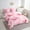 Pink, variant on Erosebridal Boots Hat Bedding Sets Twin Size,Western Cowgirl Comforter Sets with Sheets,Pink White Bed in a Bag Twin size,Microfiber Kawaii Room Decor,Reversible,7-Piece