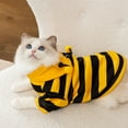 thumbnail image 3 of Guardoinrt Dog Bee Hoodies Sturdy Construction Comfortable Fit Distinctive Style Apparel Puppy Clothes XS, 3 of 6