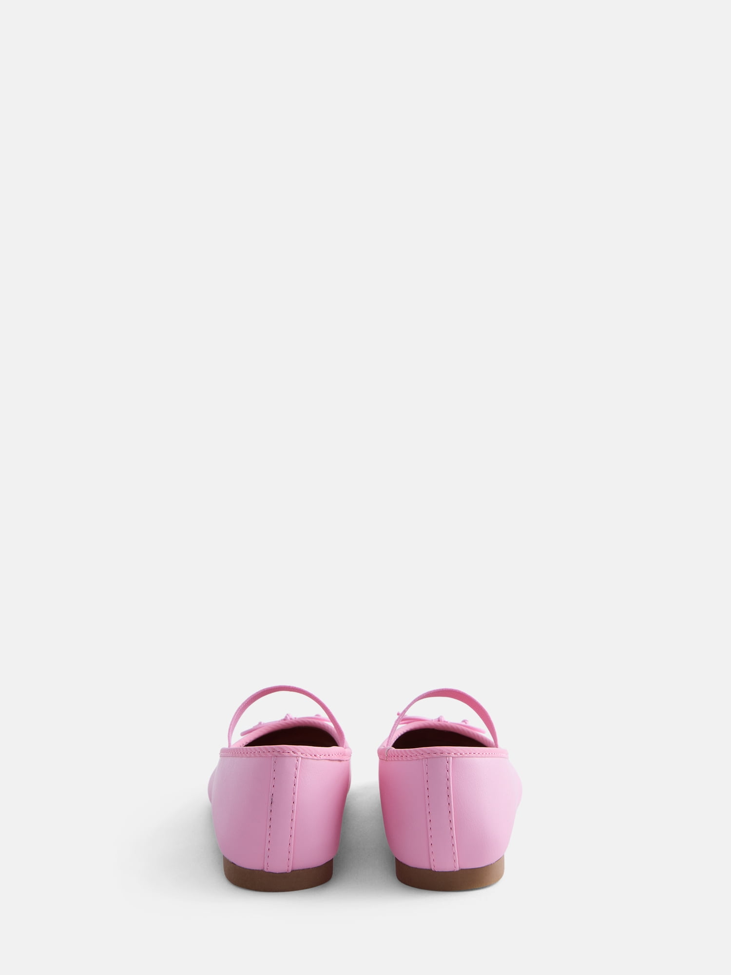 Wonder Nation Toddler Girls Bow Ballet Dress Shoes