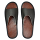 thumbnail image 2 of Zapatillas de casa para hombre y mujer, zapatos de casa informales de moda de cuero dividido antideslizantes para interiores, suelas blandas, primavera y verano, 2 of 5