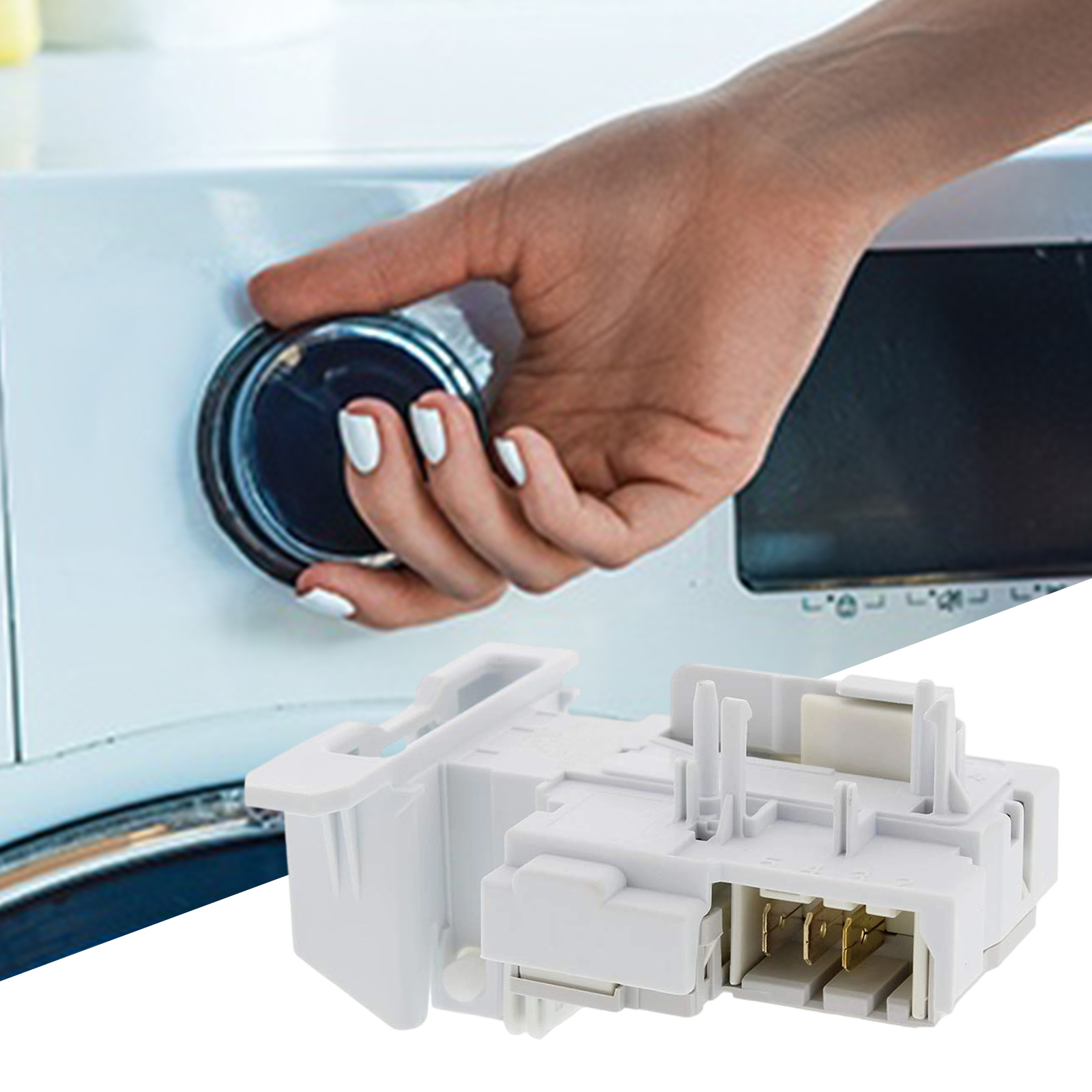 Washer Lid Lock Switches Replaces 137353302 Washing Machine Door Locks Washer Lid Lock Door Latches Switches Enduring
