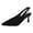 Black, variant on Win s Way Women's Solid Pointed Toe Suede Buckle Strap High Heels