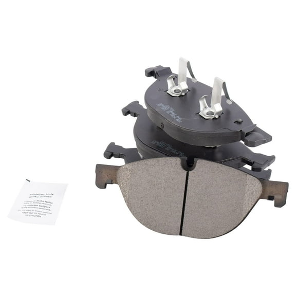 TRQ Front Ceramic Brake Pad Set for Jaguar F-Type BFA18973