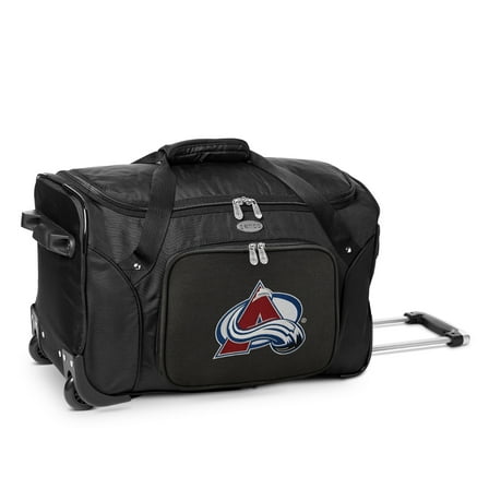MOJO Black Colorado Avalanche 22" 2-Wheeled Duffel Bag
