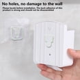 thumbnail image 5 of Universal Wall Mount Storage Box | No Drill Self-Adhesive Organizer for Remote Control, Phone & Pens | 10x6.3x4cm Plastic Holder for Home, Office & School, 5 of 6