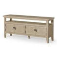 thumbnail image 1 of Maven Lane Turner Wooden Media Unit in Antiqued White Finish, 1 of 6