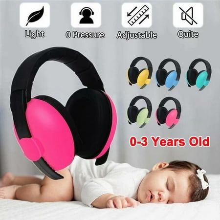 

Baby Noise Prevention Soundproof Earmuffs Learn Sleep Noise Reduction Headphones Children Baby Protective Earshield Blue