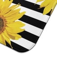 thumbnail image 5 of Summer Sunflower Dish Drying Mat for Kitchen Countertop Microfiber Pad Foldable Absorbent Rack Mat 16x18 Inch, 5 of 7