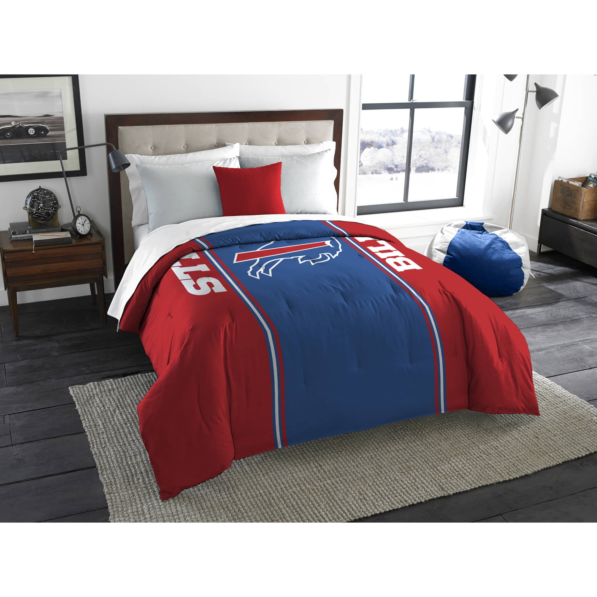 NFL Buffalo Bills "Mascot" Twin or Full Bedding Comforter, 1 Each