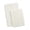 Ivory, variant on Truly Calm Antimicrobial 2 Piece Memory Foam Ivory Polyester 2-Piece 17x24 Mat Set, solid themed, for Men and Women, OEKO-TEX Certified Confidence