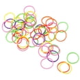 thumbnail image 1 of Colorful Hair Rubber Bands Assorted Color 170Pcs 0.6X0.6X0.2In, 1 of 4