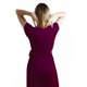 thumbnail image 4 of Vestido Largo Tipo Bata Cruazado Cintilla Formal Abierto THE DIFFERENT SOCIETY Side B collection Vestido largo, Tipo Bata con abertura y Tirante, Para Toda Ocasión., 4 of 4