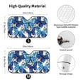 thumbnail image 3 of Disketp Windshield Sun Shade, Car Sun Shade For Front Window Blue And White Butterflies Sunshades Sun Visor Protector Blocks Uv Rays Foldable, 3 of 9