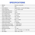 thumbnail image 4 of Digital Control Module 5A 80W Constant Voltage Current Programmable Power Supply Module Adjustable Voltage Regulator Data Storage Dc Power Module, 4 of 7
