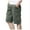Green, variant on Fashion Mens Plus Size Shorts Workwear Shorts Slim Fit Multi Pocket Zipper Straight Leg Five Piece Casual Sports Shorts