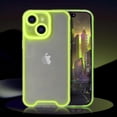thumbnail image 4 of Compatible with iPhone 14 Case Clear Luminous Case Glow in The Dark Noctilucent Luminous Space Nebula Slim Fit Cover Protective Anti Scratch Cases Thin Translucent Protective Case Yellow, 4 of 12