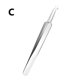 thumbnail image 1 of Pinzas para cabello encarnado, removedor de clips para el acné, removedor de cejas, removedor de espinillas, removedor de espinillas, puntas puntiagudas, brecha antártica, brillo, 3 piezas zhangyuxiang LED, 1 of 2