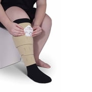 circaid juxtalite HD Lower Leg Compression Wrap (Moderate to Severe Edema), LG-FC (Full Calf), Short Beige