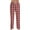 Red&031218S, variant on Garbnen Men's Plaid Pajama Pants Color Block Straight Leg Men's Sleep Pants Drawstring Spring Summer Trousers for Men with Pocket