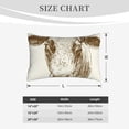 thumbnail image 4 of Daiia Cow Bedding Waterproof Pillow Protector Zippered Queen – Bed Bug Proof Pillow Encasement-14"x20", 4 of 6